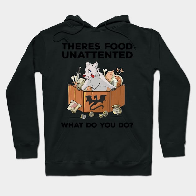 RPG Pen and Paper PnP Dog Roleplaying Dogs Meme DM Gift Idea Hoodie by TellingTales